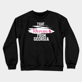 Stacey Abrams, That Woman From Georgia Crewneck Sweatshirt